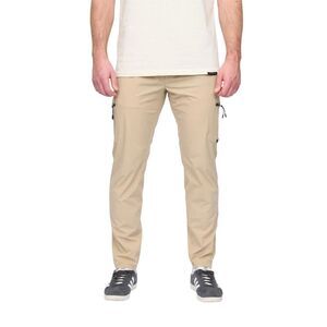 Duck and Cover Mens Puretor Elasticated Waist Pants / Stone